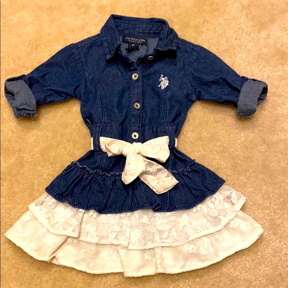 Polo Ralph Lauren Other - Polo baby girl denim dress